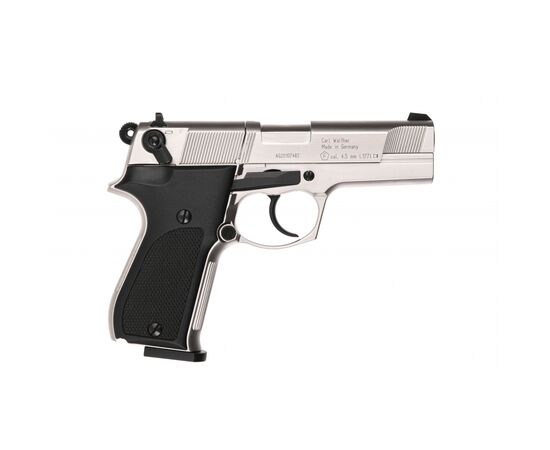 Пневматический пистолет Umarex Walther CP88 Nickel (416.00.03), изображение 2 Пневматический пистолет Umarex Walther CP88 Nickel (416.00.03), изображение 2