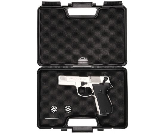 Пневматический пистолет Umarex Walther CP88 Nickel (416.00.03), изображение 4 Пневматический пистолет Umarex Walther CP88 Nickel (416.00.03), изображение 4