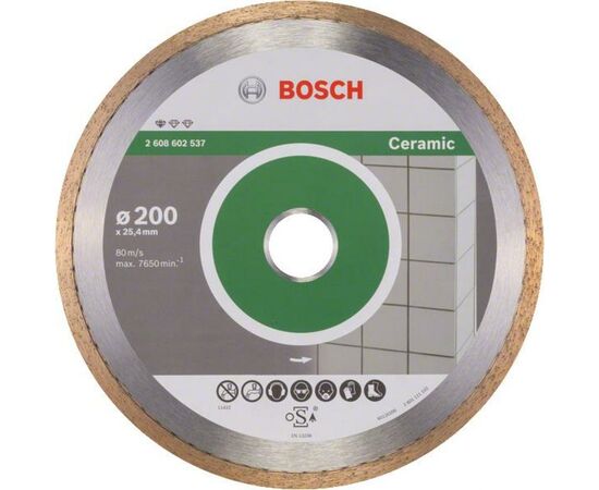 Круг відрізний Bosch Standard for Ceramic 200-25.4 (2.608.602.537)