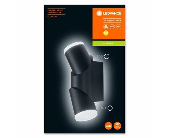 Светильник Osram LED ENDURA STYLE UpDown Flex 13W (4058075205437), изображение 4 Светильник Osram LED ENDURA STYLE UpDown Flex 13W (4058075205437), изображение 4