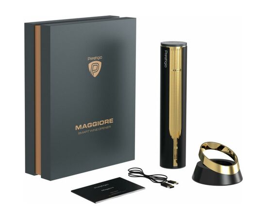 Штопор Prestigio Maggiore Smart Wine Opener (PWO104GD), изображение 11 Штопор Prestigio Maggiore Smart Wine Opener (PWO104GD), изображение 11
