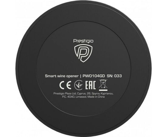 Штопор Prestigio Maggiore Smart Wine Opener (PWO104GD), изображение 8 Штопор Prestigio Maggiore Smart Wine Opener (PWO104GD), изображение 8