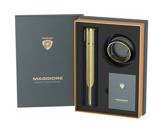 Штопор Prestigio Maggiore Smart Wine Opener (PWO104GD), изображение 9 Штопор Prestigio Maggiore Smart Wine Opener (PWO104GD), изображение 9
