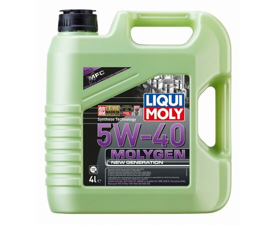 Моторна олива Liqui Moly Molygen New Generation 5W-40 4л (LQ 9054)