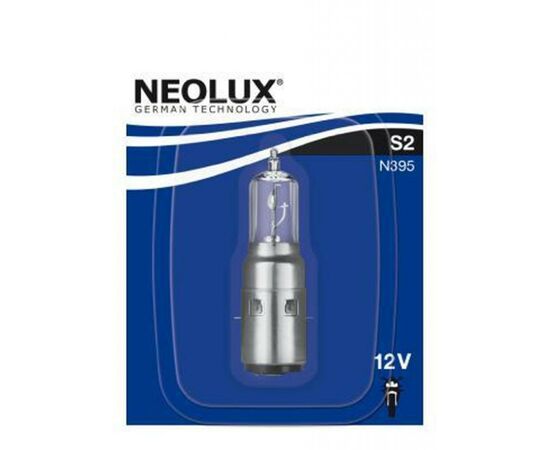 Автолампа Neolux галогенова 35/35W (N395-01B), изображение 2 Автолампа Neolux галогенова 35/35W (N395-01B), изображение 2