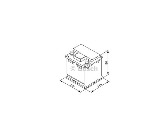 Аккумулятор автомобильный Bosch 44А (0 092 S40 001), изображение 3 Аккумулятор автомобильный Bosch 44А (0 092 S40 001), изображение 3