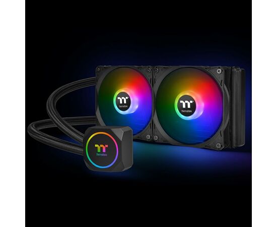 Система водного охлаждения ThermalTake TH240 ARGB Sync (CL-W286-PL12SW-A), изображение 7 Система водного охлаждения ThermalTake TH240 ARGB Sync (CL-W286-PL12SW-A), изображение 7