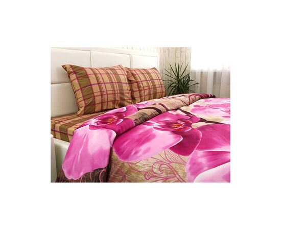 Постельное белье Руно 20-1315 Fuchsia сатин набивной евро (845.137К_20-1315Fuchsia), изображение 2 Постельное белье Руно 20-1315 Fuchsia сатин набивной евро (845.137К_20-1315Fuchsia), изображение 2