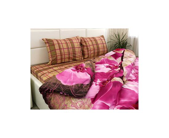 Постельное белье Руно 20-1315 Fuchsia сатин набивной евро (845.137К_20-1315Fuchsia), изображение 3 Постельное белье Руно 20-1315 Fuchsia сатин набивной евро (845.137К_20-1315Fuchsia), изображение 3
