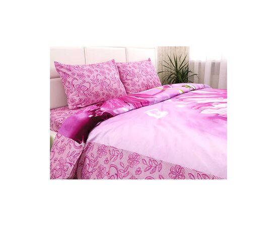 Постельное белье Руно 20-1319 Fuchsia сатин набивной евро (845.137К_20-1319 Fuchsia), изображение 2 Постельное белье Руно 20-1319 Fuchsia сатин набивной евро (845.137К_20-1319 Fuchsia), изображение 2