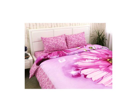 Постельное белье Руно 20-1319 Fuchsia сатин набивной евро (845.137К_20-1319 Fuchsia)