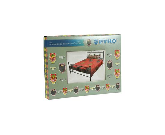 Постельное белье Руно Owl сатин набивной евро (845.137К_Owl), изображение 3 Постельное белье Руно Owl сатин набивной евро (845.137К_Owl), изображение 3