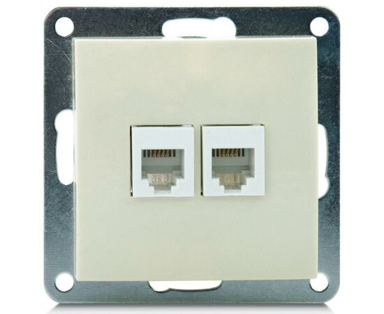 Телефонная розетка Sven SE-60034-C cream (7100016), изображение 2 Телефонная розетка Sven SE-60034-C cream (7100016), изображение 2