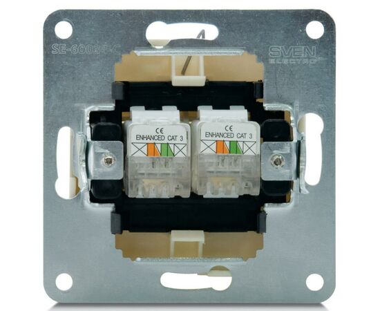 Телефонная розетка Sven SE-60034-C cream (7100016), изображение 3 Телефонная розетка Sven SE-60034-C cream (7100016), изображение 3