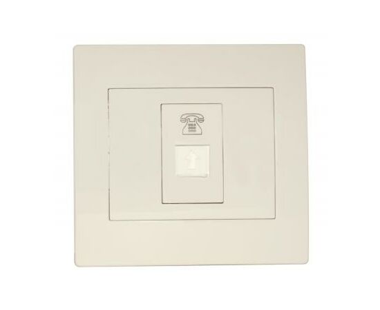 Телефонна розетка Sven SE-126 ivory (7100094), зображення 2 Телефонна розетка Sven SE-126 ivory (7100094), зображення 2