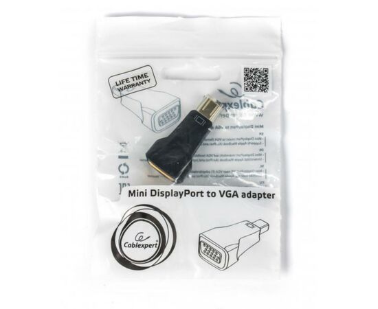 Переходник mini DisplayPort to VGA Cablexpert (A-mDPM-VGAF-01), изображение 3 Переходник mini DisplayPort to VGA Cablexpert (A-mDPM-VGAF-01), изображение 3