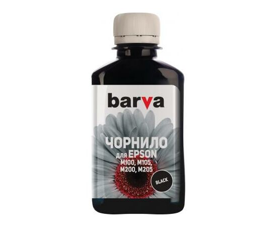 Чорнило Barva EPSON M100/M105/M200/M205 (T77414) 1кг BLACK SOFT Pigment (M100-483)
