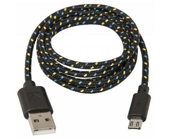 Дата кабель USB08-03T USB 2.0 - Micro USB, 1m Defender (87474), изображение 2 Дата кабель USB08-03T USB 2.0 - Micro USB, 1m Defender (87474), изображение 2
