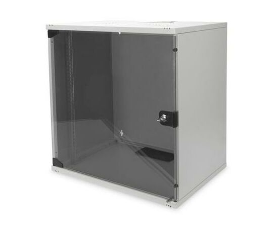 Шкаф настенный Digitus 12U 19" 540x400, стекляные двери, 60kg max (DN-1912-U-S-1)