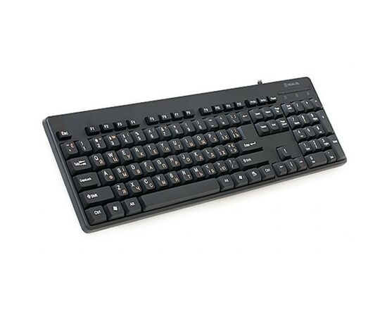 Клавиатура REAL-EL 502 Standard, USB, black, изображение 2 Клавиатура REAL-EL 502 Standard, USB, black, изображение 2