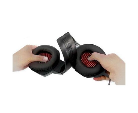 Наушники REAL-EL GDX-8000 VIBRATION SURROUND 7.1 BACKLIT, изображение 5 Наушники REAL-EL GDX-8000 VIBRATION SURROUND 7.1 BACKLIT, изображение 5