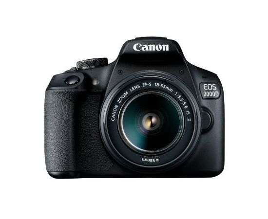 Цифровий фотоапарат Canon EOS 2000D 18-55 IS II kit (2728C008)