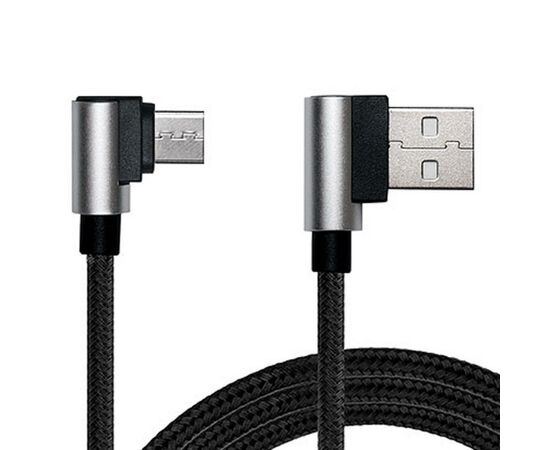 Дата кабель USB 2.0 AM to Type-C 1.0m Premium black REAL-EL (EL123500032), изображение 3 Дата кабель USB 2.0 AM to Type-C 1.0m Premium black REAL-EL (EL123500032), изображение 3