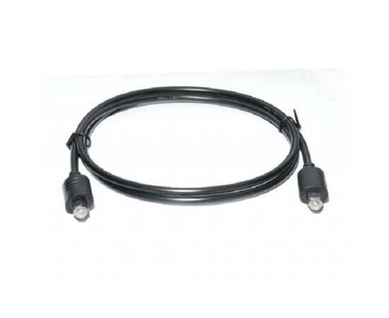 Кабель мультимедийный Optical Toslink M-M 1m black REAL-EL (EL123500036), изображение 2 Кабель мультимедийный Optical Toslink M-M 1m black REAL-EL (EL123500036), изображение 2