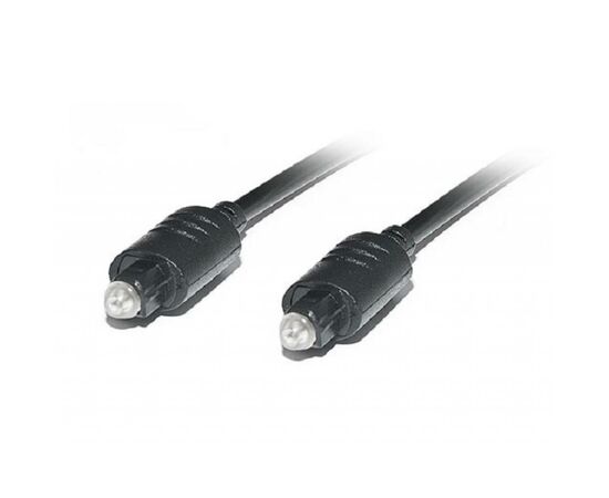Кабель мультимедийный Optical Toslink M-M 2m black REAL-EL (EL123500037)