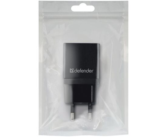 Зарядное устройство Defender EPA-10 black, 1xUSB, 5V / 2.1A (83572), изображение 3 Зарядное устройство Defender EPA-10 black, 1xUSB, 5V / 2.1A (83572), изображение 3