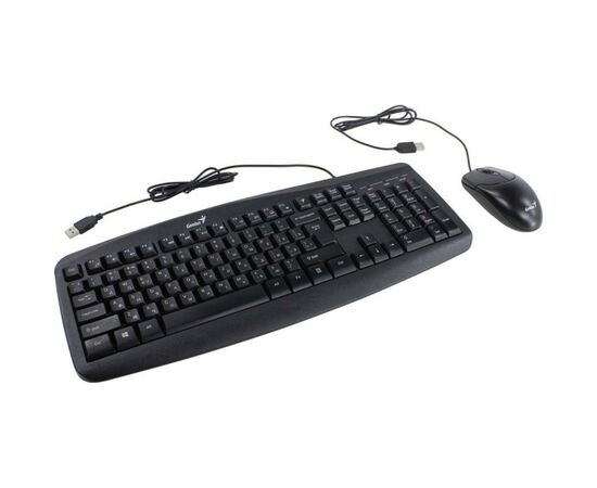 Комплект Genius Smart KM-200 Black Ukr (31330003410)