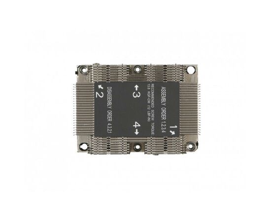 Радиатор охлаждения Supermicro SNK-P0068PS/LGA3647/2U Passive (SNK-P0068PS), изображение 3 Радиатор охлаждения Supermicro SNK-P0068PS/LGA3647/2U Passive (SNK-P0068PS), изображение 3