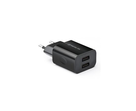 Зарядное устройство REAL-EL CH-210 black (EL123160014), изображение 5 Зарядное устройство REAL-EL CH-210 black (EL123160014), изображение 5