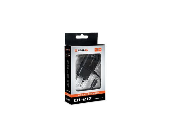 Зарядное устройство REAL-EL CH-217 black (EL123160016), изображение 8 Зарядное устройство REAL-EL CH-217 black (EL123160016), изображение 8