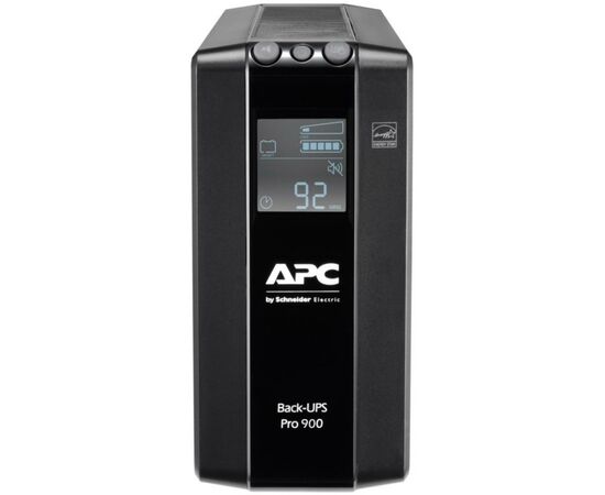 Источник бесперебойного питания APC Back-UPS Pro BR 900VA, LCD (BR900MI), изображение 2 Источник бесперебойного питания APC Back-UPS Pro BR 900VA, LCD (BR900MI), изображение 2