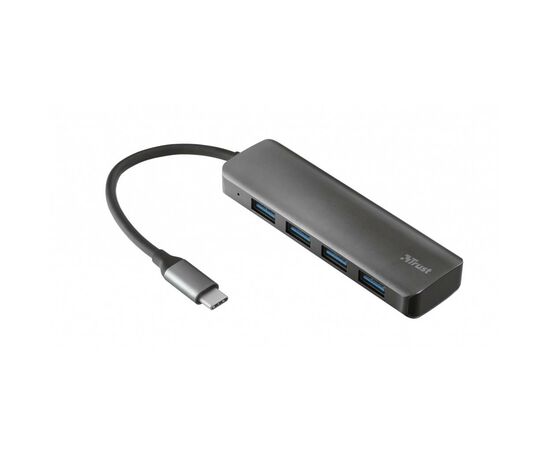 Концентратор Trust Halyx USB 3.2 Gen1 USB-C 4-PORT USB3.2 (23328)