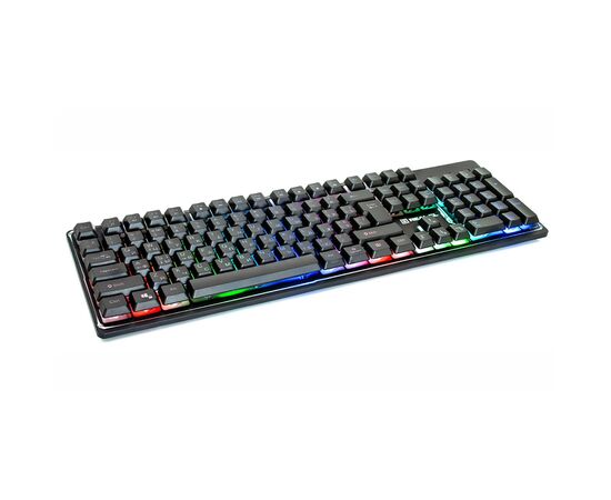 Клавиатура REAL-EL 7011 Comfort Backlit Black, изображение 5 Клавиатура REAL-EL 7011 Comfort Backlit Black, изображение 5