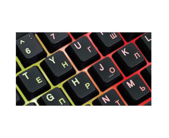 Клавиатура REAL-EL 7011 Comfort Backlit Black, изображение 8 Клавиатура REAL-EL 7011 Comfort Backlit Black, изображение 8