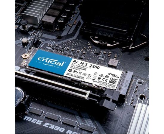 Накопитель SSD M.2 2280 250GB Micron (CT250P2SSD8), изображение 5 Накопитель SSD M.2 2280 250GB Micron (CT250P2SSD8), изображение 5