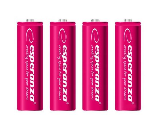 Аккумулятор Esperanza AAA 1000mAh Ni-MH * 4 red (EZA102R)
