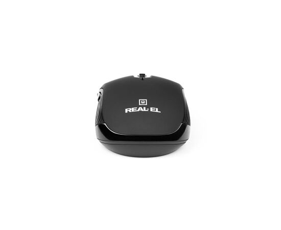 Мышка REAL-EL RM-330 Wireless Black, изображение 5 Мышка REAL-EL RM-330 Wireless Black, изображение 5