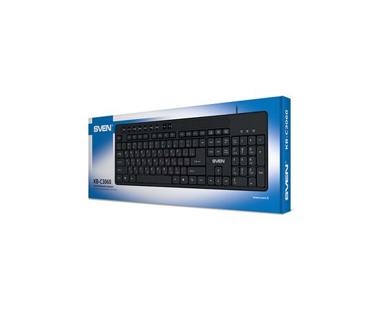 Клавиатура Sven KB-C3060 Black, изображение 4 Клавиатура Sven KB-C3060 Black, изображение 4