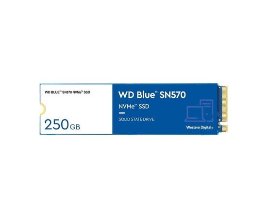 Накопичувач SSD M.2 2280 250GB SN570 WD (WDS250G3B0C)