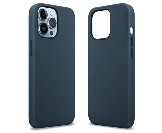 Чехол для моб. телефона MakeFuture Apple iPhone 13 Pro Max Premium Silicone Abyss Blue (MCLP-AI13PMAB)