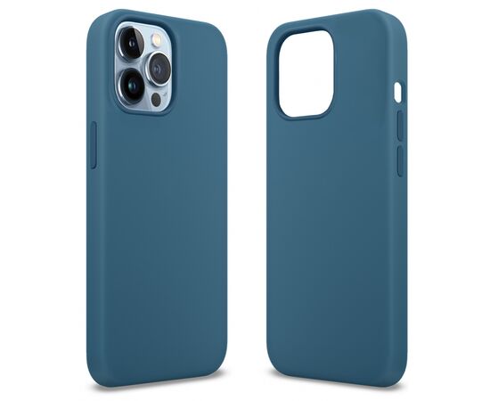 Чехол для моб. телефона MakeFuture Apple iPhone 13 Pro Max Premium Silicone Blue Jay (MCLP-AI13PMBJ)