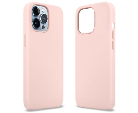Чехол для моб. телефона MakeFuture Apple iPhone 13 Pro Max Premium Silicone Chalk Pink (MCLP-AI13PMCP)