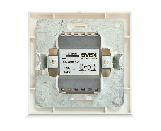 Выключатель Sven SE-60013-C cream (7100064), изображение 2 Выключатель Sven SE-60013-C cream (7100064), изображение 2
