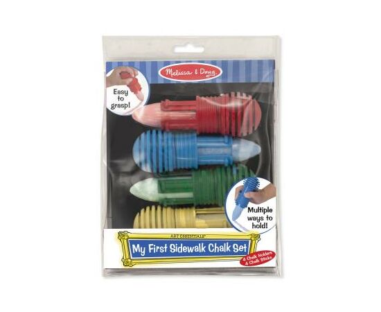 Набір для творчості Melissa&Doug Мелки для рисования в держателях 4 шт (MD9313)