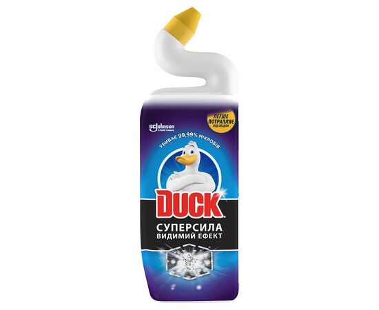 Засіб для чищення унітазу Duck Суперсила Видимий ефект 500 мл (4823002004199)