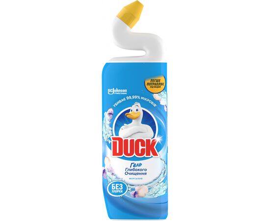 Засіб для чищення унітазу Duck Морський 500 мл (4823002000719)